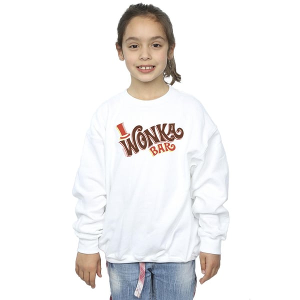 Willy Wonka Girls Bar Logo Sweatshirt