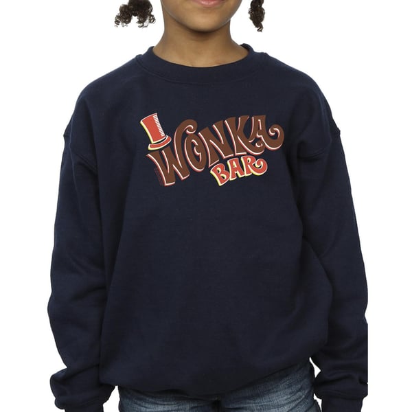 Willy Wonka Girls Bar Logo Sweatshirt