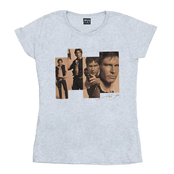 Star Wars Womens/Ladies Han Solo Photoshoot Cotton T-Shirt