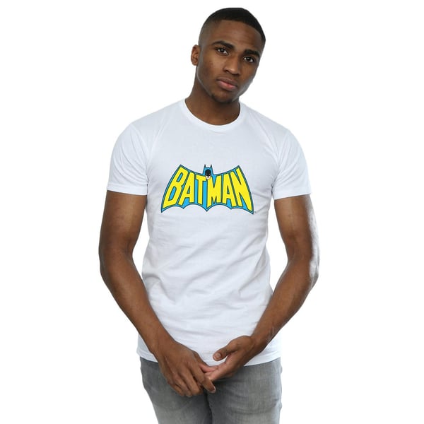 Batman Mens Retro Logo Cotton T-Shirt