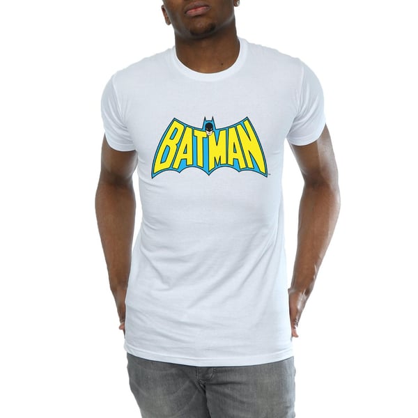 Batman Mens Retro Logo Cotton T-Shirt