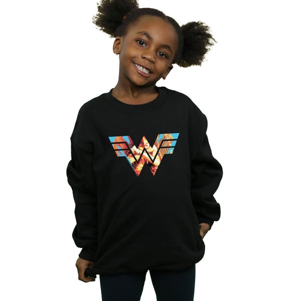 DC Comics Girls Wonder Woman 84 Symbol Crossed Arms Sweatshirt