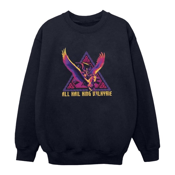Marvel Womens/Ladies Thor Love And Thunder All Hail Valkyrie Sweatshirt