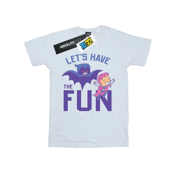 DC Comics Girls Teen Titans Go Let´s Have The Fun Cotton T-Shirt