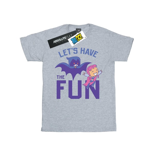 DC Comics Girls Teen Titans Go Let´s Have The Fun Cotton T-Shirt
