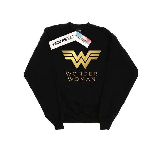 DC Comics Flickor Wonder Woman 84 Golden Logo Sweatshirt