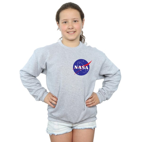 NASA Girls Classic Insignia Chest Logo Sweatshirt