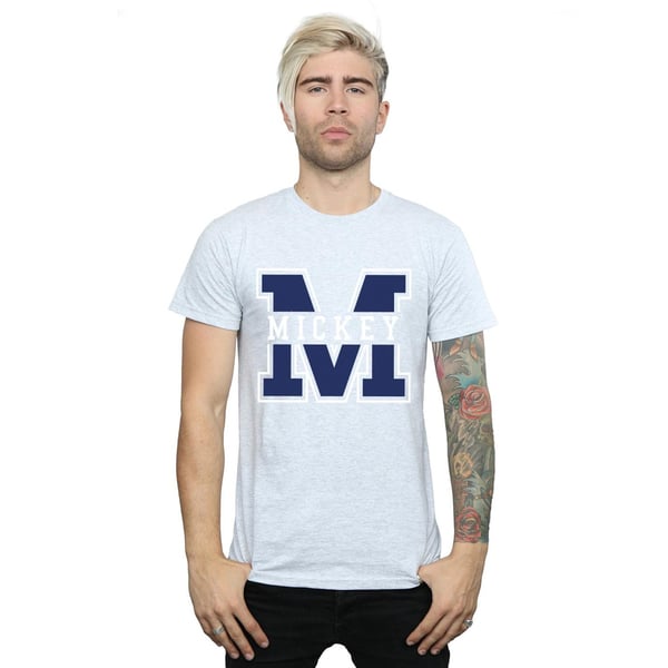 Disney Mens Mickey Mouse M T-Shirt