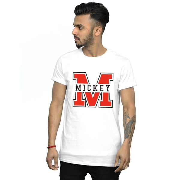 Disney Mens Mickey Mouse M T-Shirt