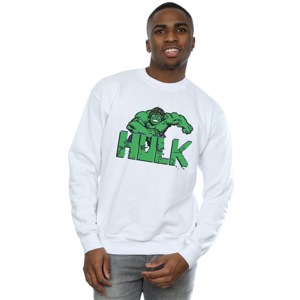Marvel Herr Hulk Pixelated Sweatshirt