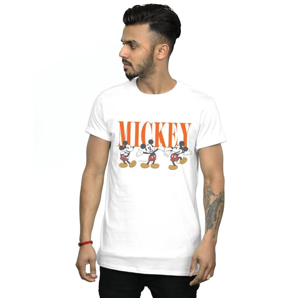 Disney Mens Mickey Mouse Poses T-Shirt