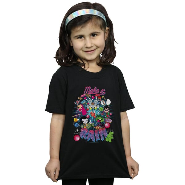 DC Comics Girls Teen Titans Go Make It Rain Cotton T-Shirt