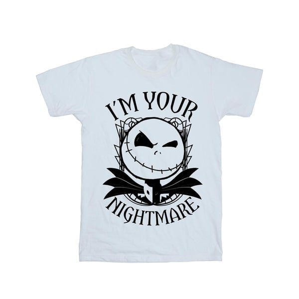 Disney Womens/Ladies Nightmare Before Christmas Nightmare Cotton Boyfriend T-Shirt