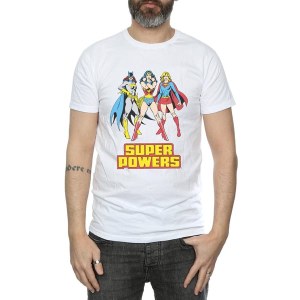 DC Super Hero Girls Mens Super Power Wonder Woman Group Cotton T-Shirt