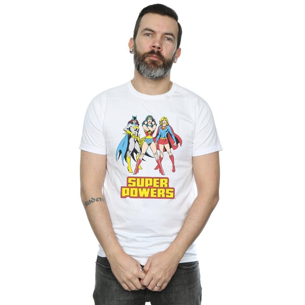 DC Super Hero Girls Mens Super Power Wonder Woman Group Cotton T-Shirt
