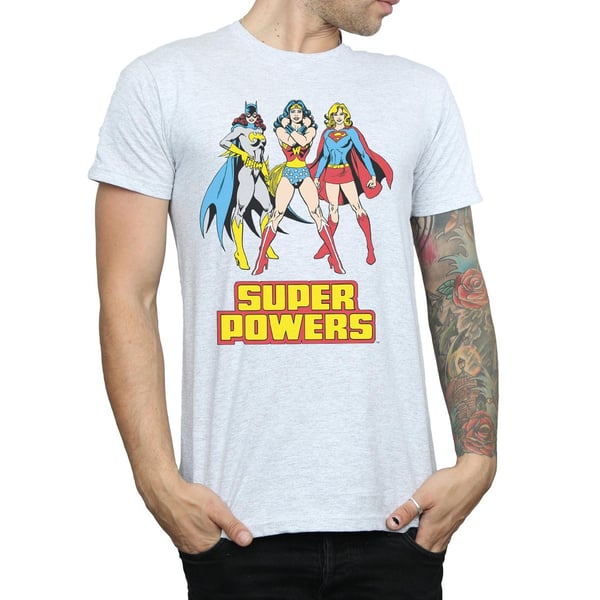 DC Super Hero Girls Mens Super Power Wonder Woman Group Cotton T-Shirt