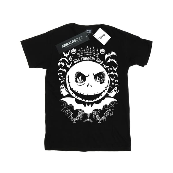 Disney Womens/Ladies Nightmare Before Christmas Jack The Pumpkin King Cotton Boyfriend T-Shirt