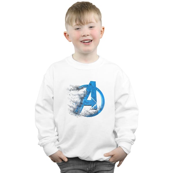 Marvel Boys Avengers Endgame Dusted Logo Sweatshirt