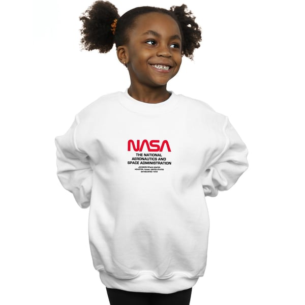 NASA Girls Worm Blurb Sweatshirt