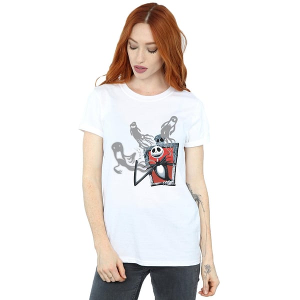 Disney Womens/Ladies Nightmare Before Christmas Ghosts Of Jack Cotton Boyfriend T-Shirt