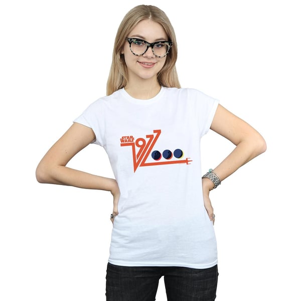 Star Wars Womens/Ladies Retro 1977 Death Star Cotton T-Shirt