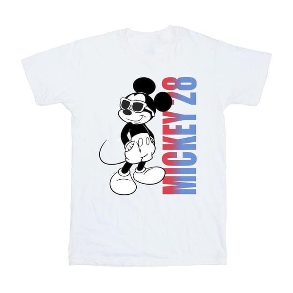 Disney Mens Mickey Mouse Gradient T-Shirt