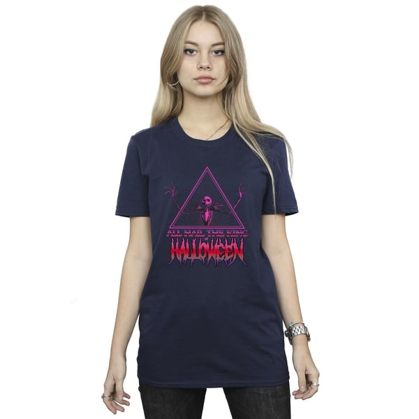 Disney Womens/Ladies The Nightmare Before Christmas Halloween King Cotton Boyfriend T-Shirt