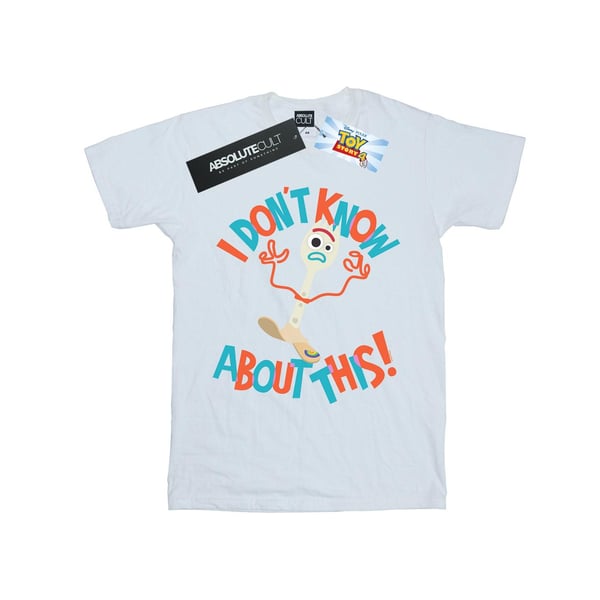 Disney Girls Toy Story 4 Forky I Dont Know About This Cotton T-Shirt