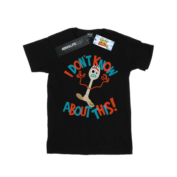 Disney Girls Toy Story 4 Forky I Dont Know About This Cotton T-Shirt