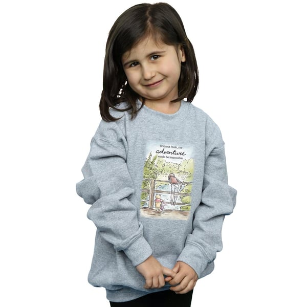 Disney Girls Winnie The Pooh Adventure Sweatshirt