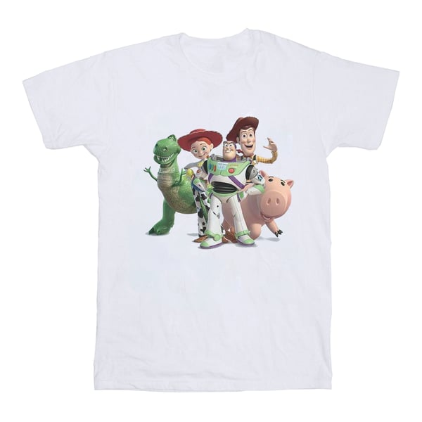 Disney Girls Toy Story 4 Group Cotton T-Shirt