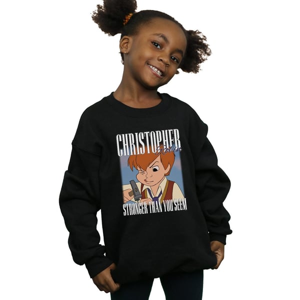 Disney Girls Winnie The Pooh Christopher Robin Montage Sweatshirt