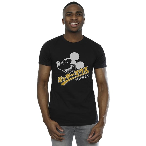 Disney Mens Mickey Mouse Japanese T-Shirt