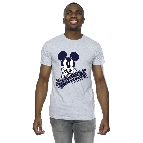 Disney Mens Mickey Mouse Japanese T-Shirt
