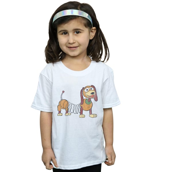 Disney Girls Toy Story 4 Slinky Pose Cotton T-Shirt