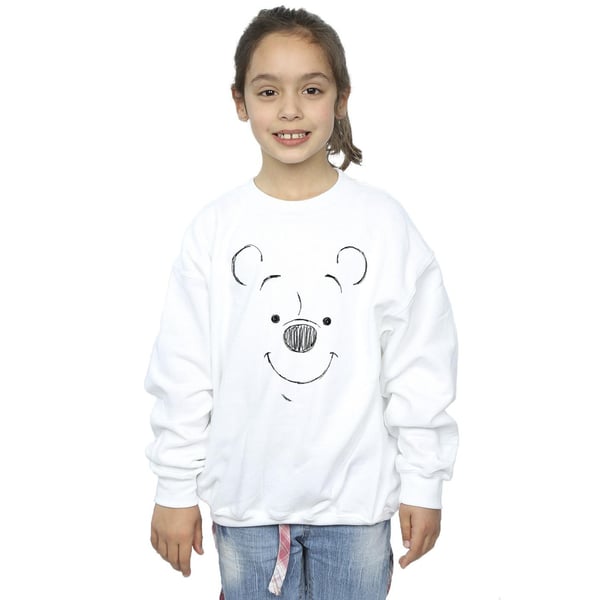 Disney Girls Winnie The Pooh Winnie The Pooh Face Sweatshirt