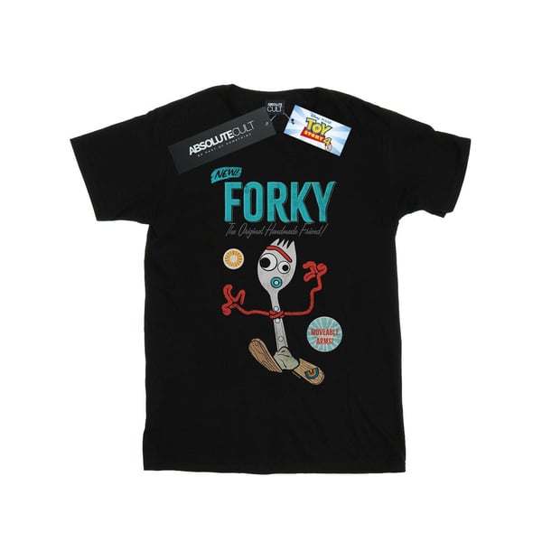 Disney Girls Toy Story 4 Forky Handmade Friend Cotton T-Shirt