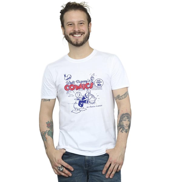 Disney Mens Donald Duck Comics T-Shirt