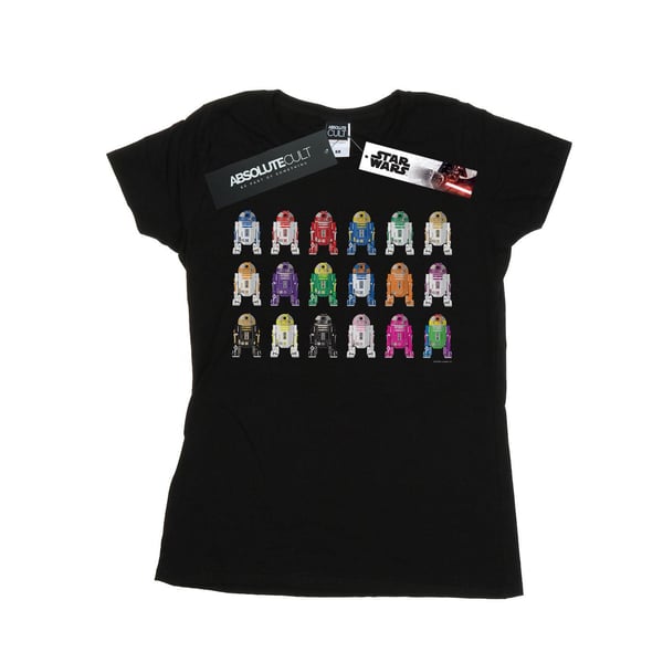 Star Wars Womens/Ladies R2 Units Cotton T-Shirt