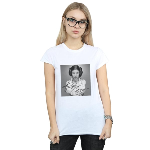 Star Wars Womens/Ladies Princess Leia Organa Cotton T-Shirt