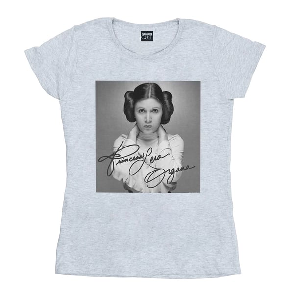 Star Wars Womens/Ladies Princess Leia Organa Cotton T-Shirt
