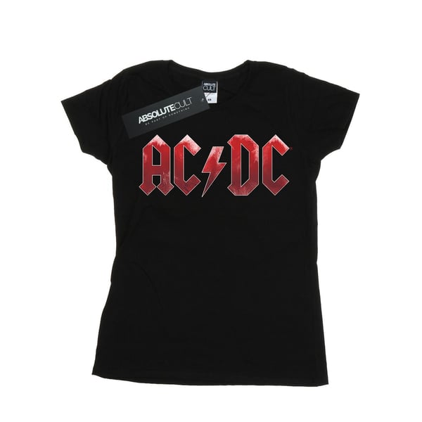 AC/DC Naisten Punainen Ice Logo Puuvilla T-paita