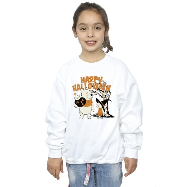Disney Girls Winnie The Pooh And Piglet Happy Halloween Sweatshirt