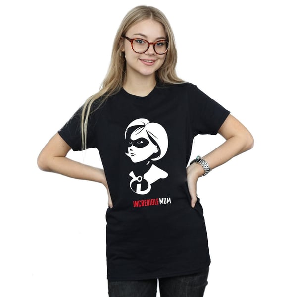 Disney Womens/Ladies The Incredibles Incredible Mom Cotton Boyfriend T-Shirt