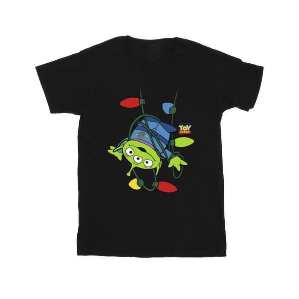 Disney Girls Toy Story Christmas Lights Aliens Cotton T-Shirt