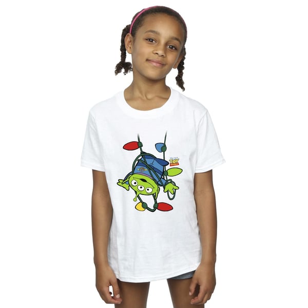 Disney Girls Toy Story Christmas Lights Aliens Cotton T-Shirt