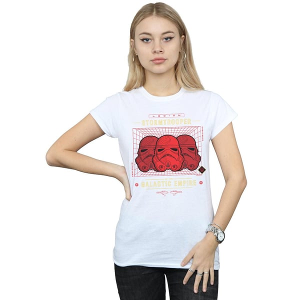 Star Wars Womens/Ladies Stormtrooper Legion Grid Cotton T-Shirt