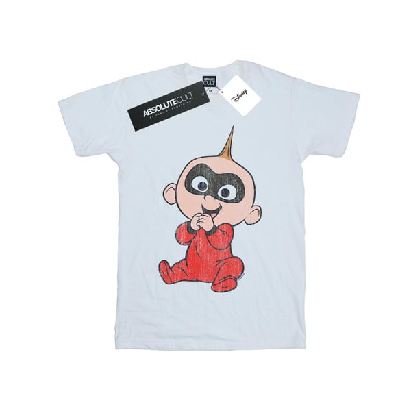 Disney Womens/Ladies Incredibles 2 Jack Jack Cotton Boyfriend T-Shirt