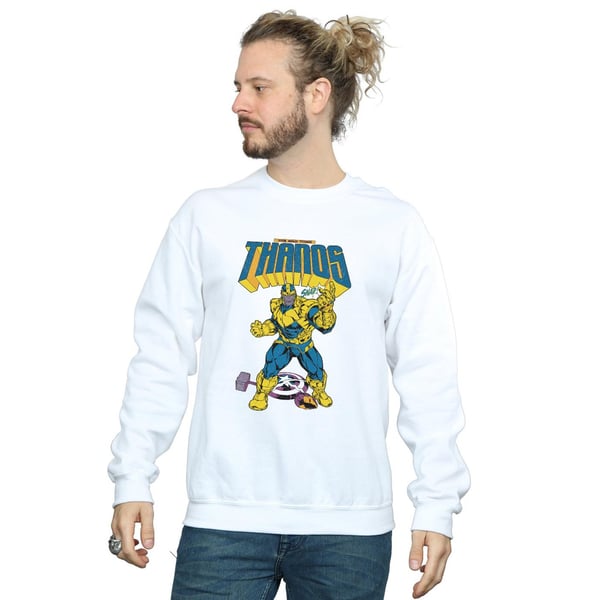 Marvel Mens Thanos Mad Titan Snap Sweatshirt