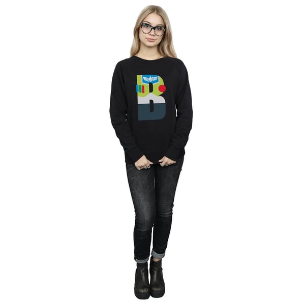 Disney Womens/Ladies Alphabet B Is For Buzz Lightyear Sweatshirt